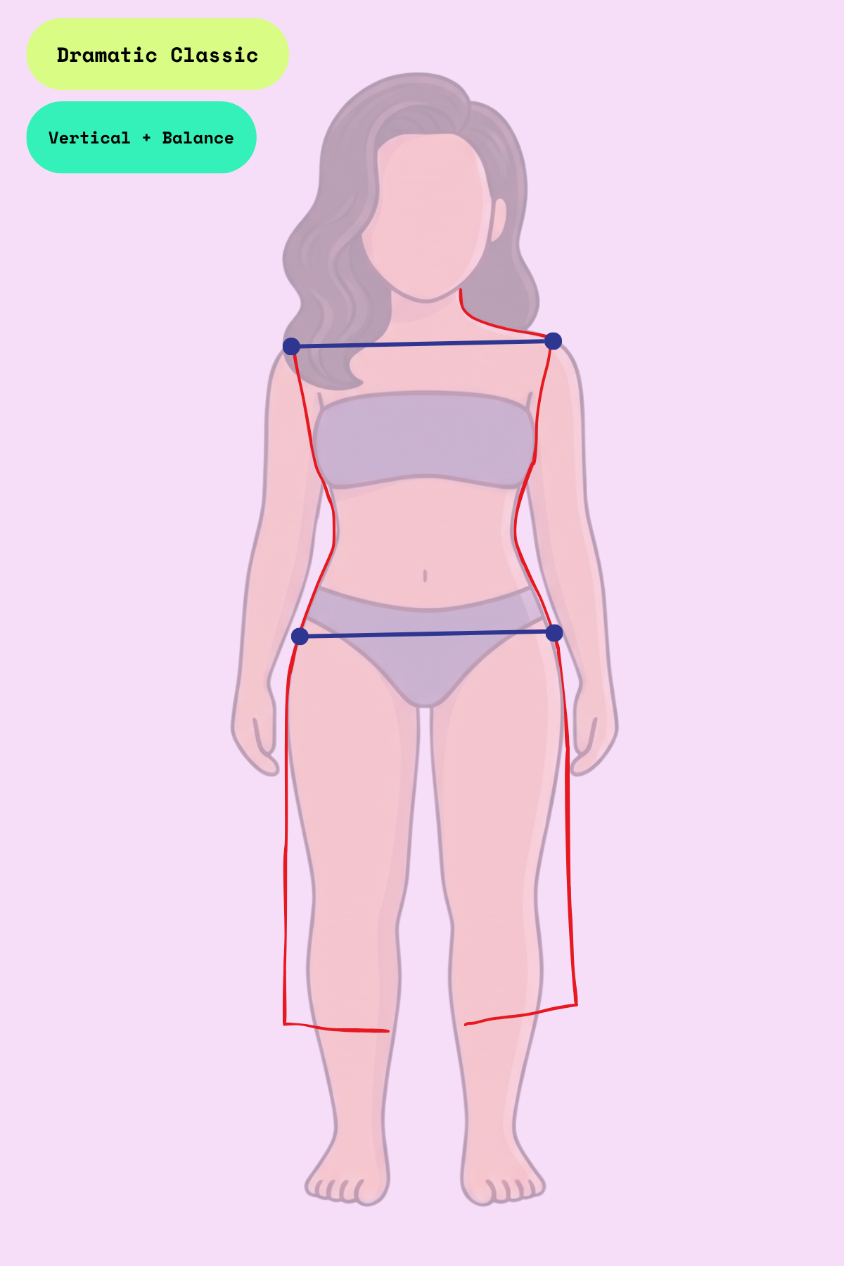 Personal Line sketch for Dramatic Classic