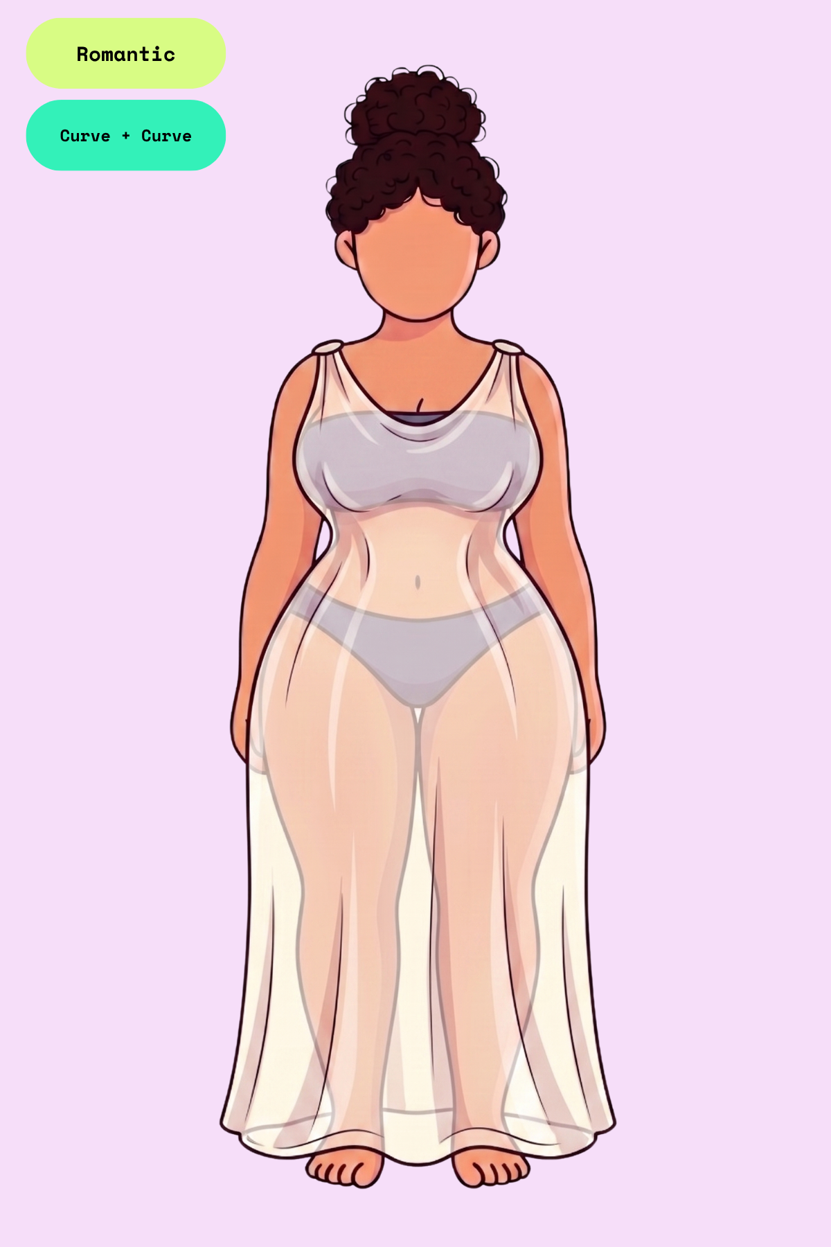 Imaginary fabric drape for Romantic