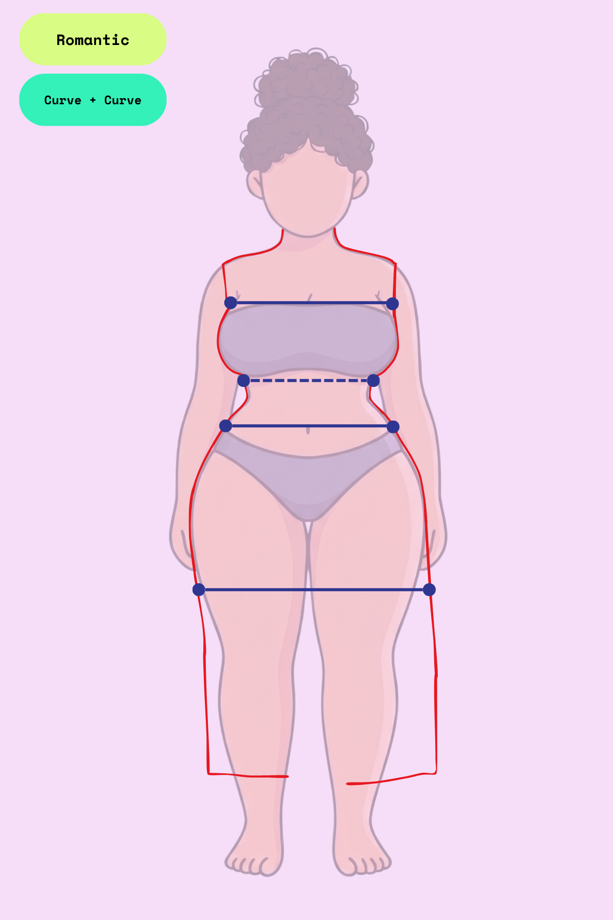 Personal Line sketch for Romantic