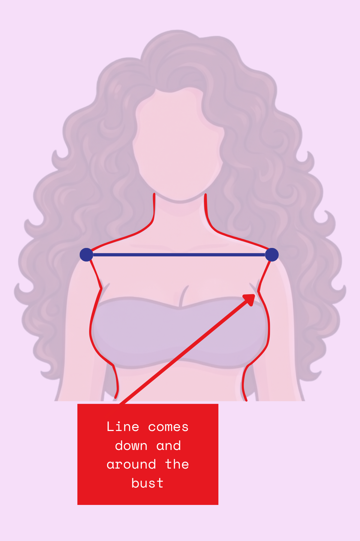 Shoulder dot placement for Soft Dramatic